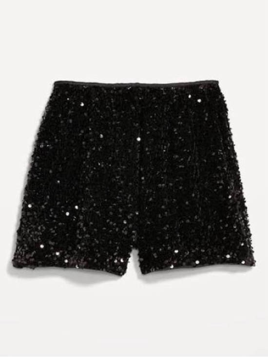 Old Navy Pants - Old Navy High Waisted Sequin Shorts